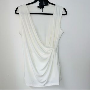 DKNY cow neck blouse NEW